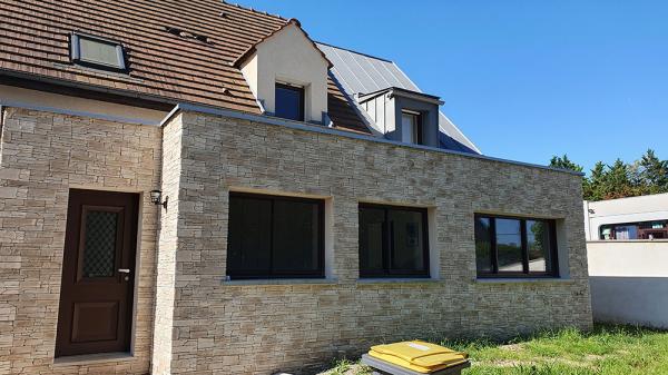Réalisation d'une extension de maison en Seine et Marne