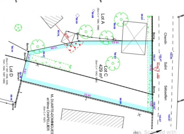 Vente terrain CHAUMES EN BRIE - 110000€